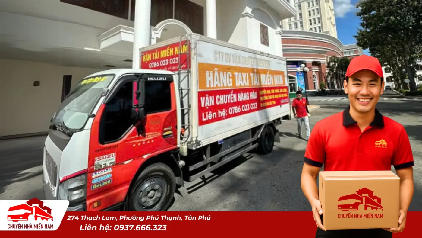 Dịch vụ cho thuê xe tải tại Chuyển Nhà Miền Nam với hệ thống xe đa dạng và uy tín.