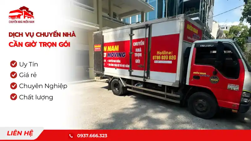 Dịch vụ chuyển nhà huyện Cần Giờ trọn gói uy tín, giá rẻ Chuyển Nhà Miền Nam