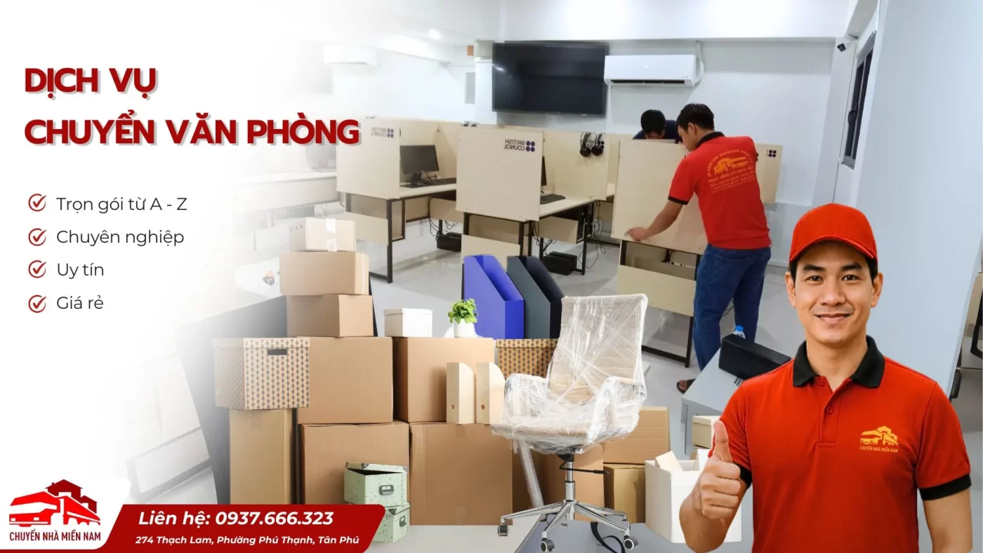 Dịch vụ chuyển văn phòng giá rẻ TPHCM