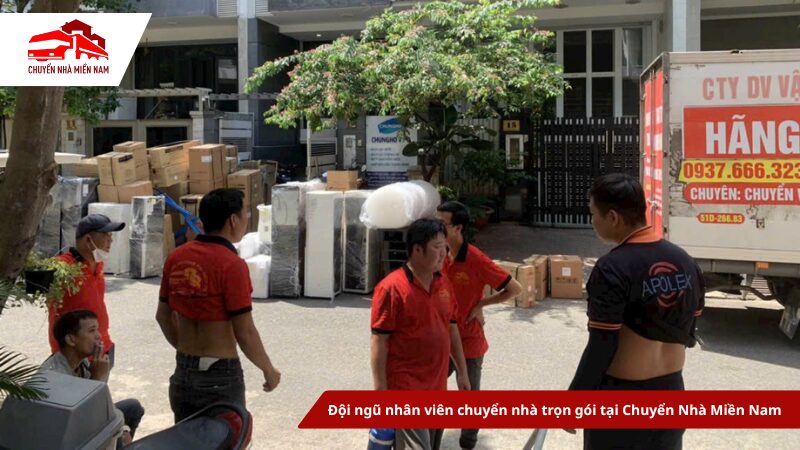 Đội ngũ nhân viên chuyển nhà trọn gói tại Chuyển Nhà Miền Nam