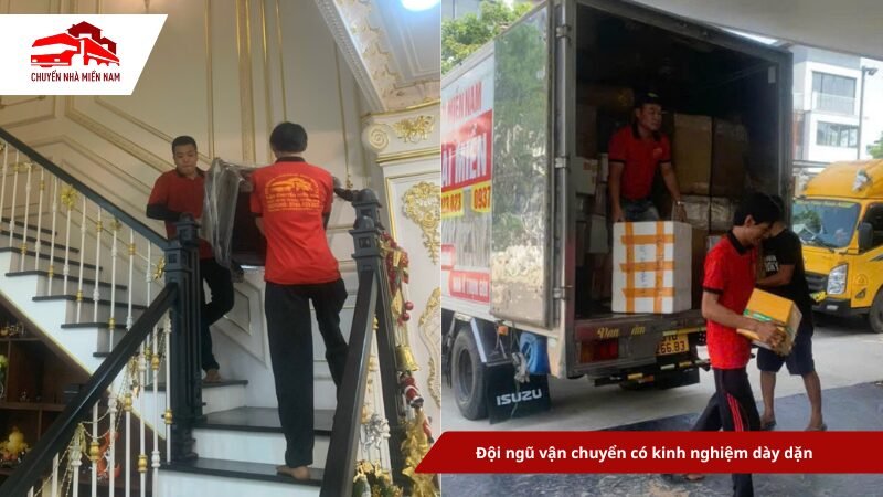 Đội ngũ vận chuyển có kinh nghiệm dày dặn