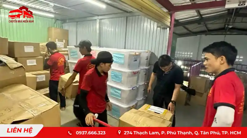 Đóng gói bảo vệ hàng hóa kho xưởng