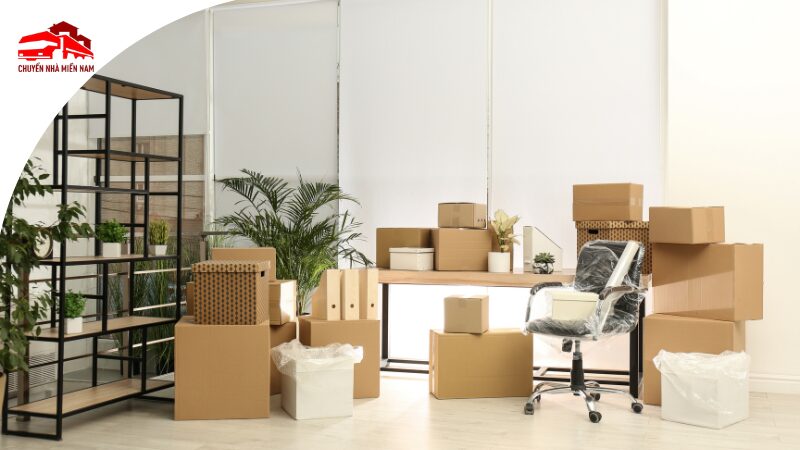 Cách đóng gói đồ nội thất văn phòng