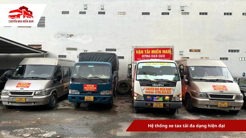 Hệ thống xe tải vận chuyển chuyên dụng hiện đại