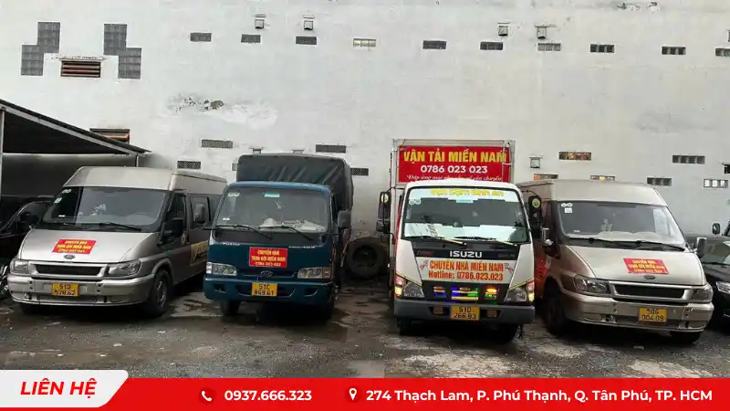 Hệ thống xe tải chuyên dụng đa dạng