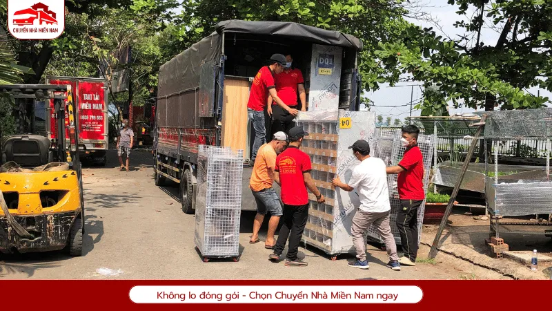 Không lo đóng gói - Chọn Chuyển Nhà Miền Nam ngay