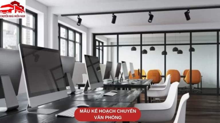 Mẫu kế hoạch chuyển văn phòng