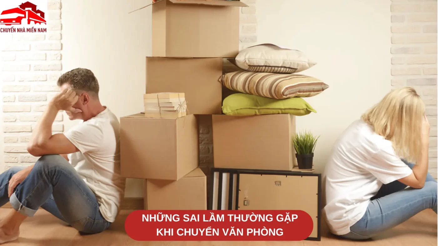 Những sai lầm thường gặp khi chuyển văn phòng