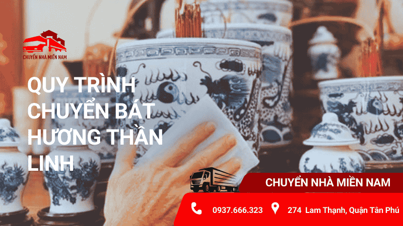 Quy trình chuyển bát hương thần linh khi chuyển nhà 