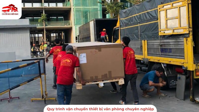 Quy trình nhân viên vận chuyển chuyên nghiệp