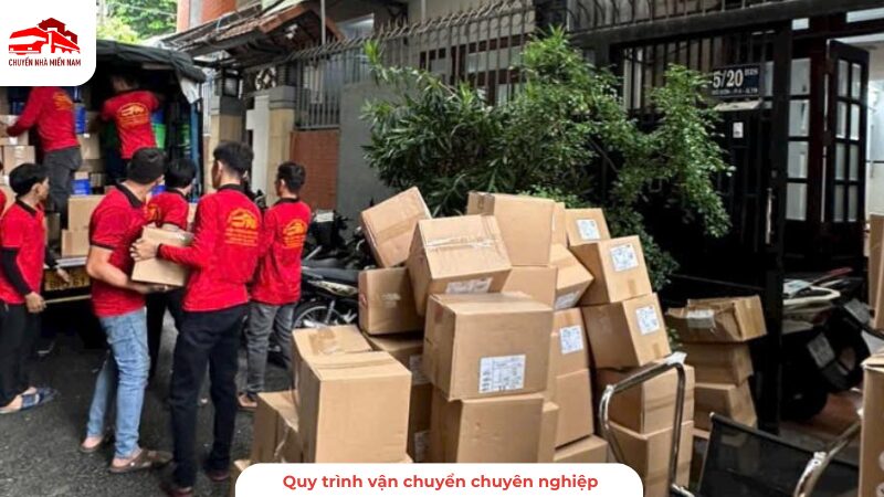 Quy trình vận chuyển chuyên nghiệp
