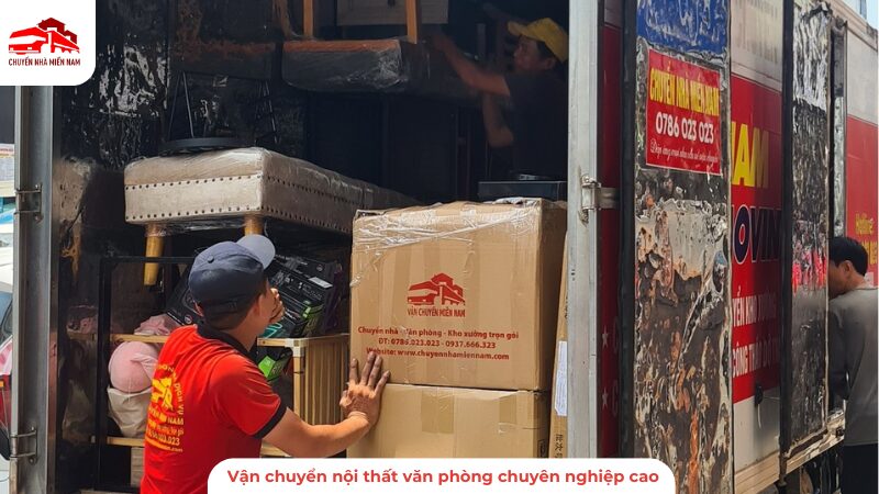 Vận chuyển nội thất văn phòng chuyên nghiệp cao