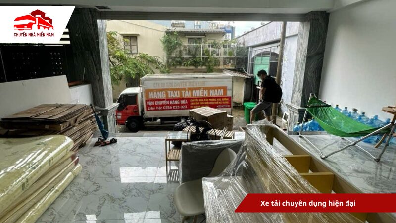 Xe tải chuyên dụng hiện đại