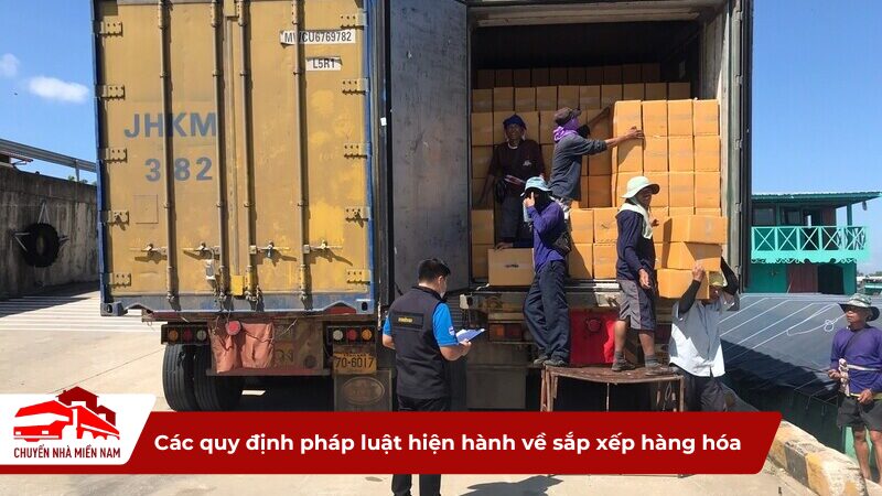 Các quy định pháp luật hiện hành về sắp xếp hàng hóa