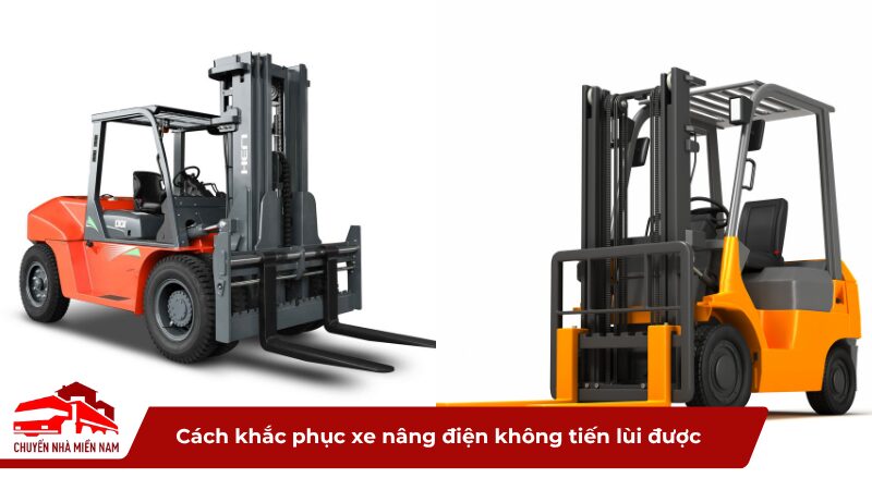 Cách khắc phục xe nâng điện không tiến lùi được