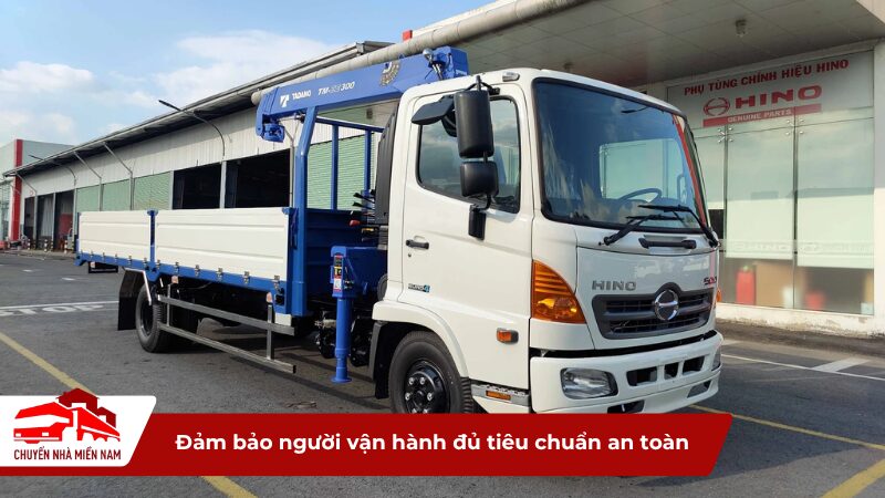 Đảm bảo người vận hành đủ tiêu chuẩn an toàn