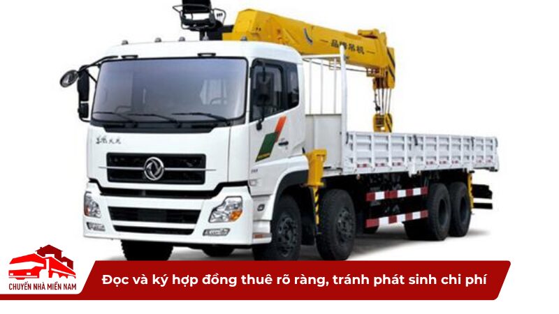 Đọc và ký hợp đồng thuê rõ ràng, tránh phát sinh chi phí