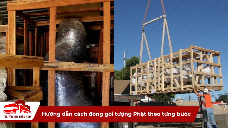 Hướng dẫn cách đóng gói tượng Phật theo từng bước