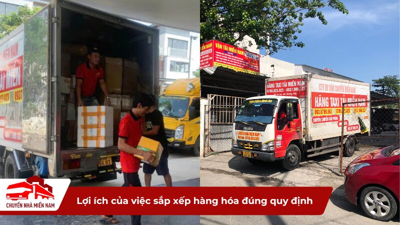 Lợi ích của việc sắp xếp hàng hóa đúng quy định