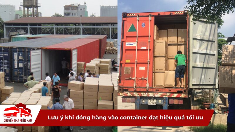 Lưu ý khi đóng hàng vào container đạt hiệu quả tối ưu