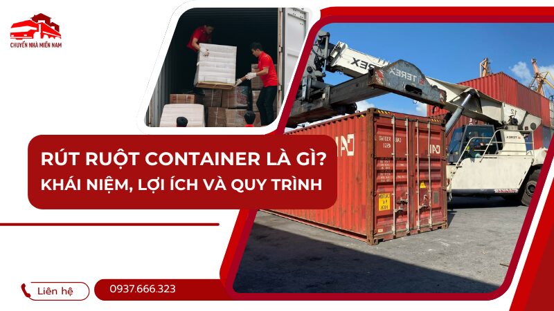 Rút ruột hàng hoá container là gì? Khi nào cần rút hàng container?