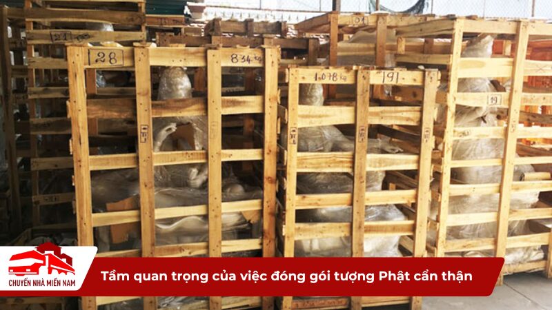 Tầm quan trọng của việc đóng gói tượng Phật cẩn thận