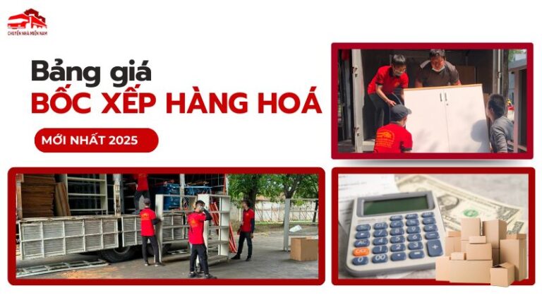 Bảng giá bốc xếp hàng hóa