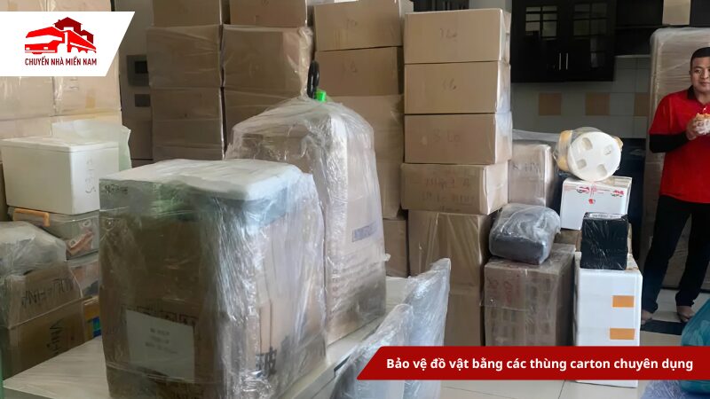 Bảo vệ đồ vật bằng các thùng carton chuyên dụng