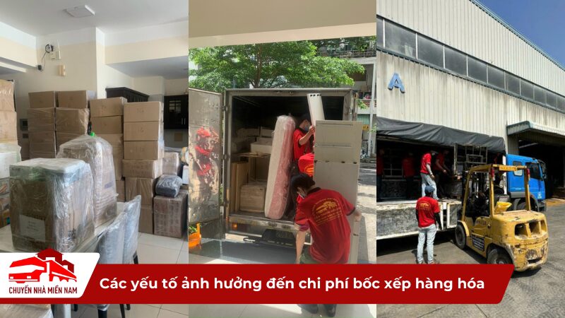 Các yếu tố ảnh hưởng đến chi phí bốc xếp hàng hóa