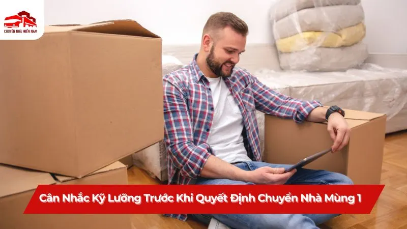 Cân nhắc kỹ lưỡng trước khi quyết định chuyển nhà mùng 1