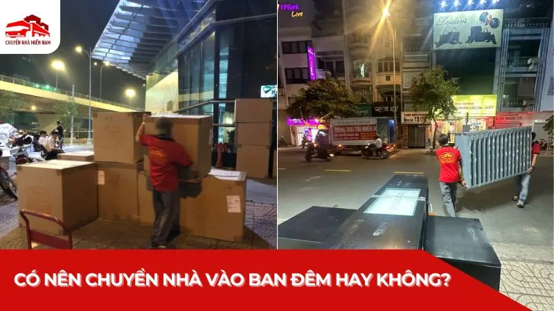 có nên chuyển nhà vào ban đêm