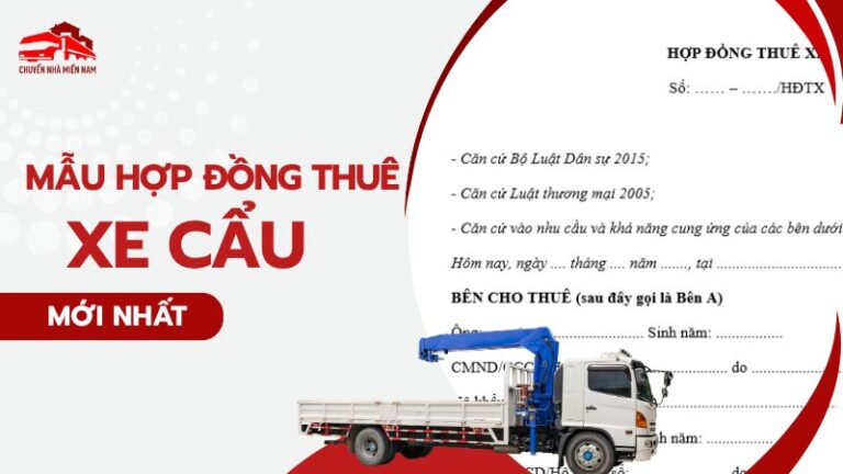 hợp đồng thuê xe cẩu