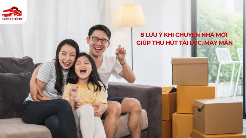 lưu ý khi chuyển nhà mới