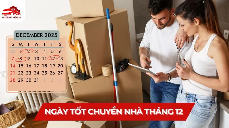 ngày tốt chuyển nhà tháng 12
