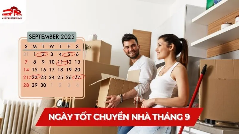 ngày tốt chuyển nhà tháng 9