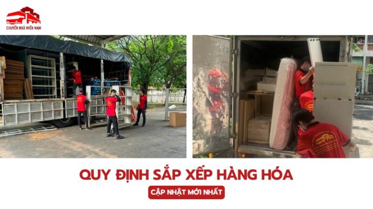 Quy định sắp xếp hàng hóa