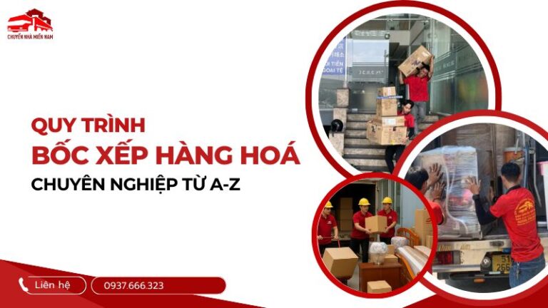 Quy trình bốc xếp hàng hoá chuyên nghiệp