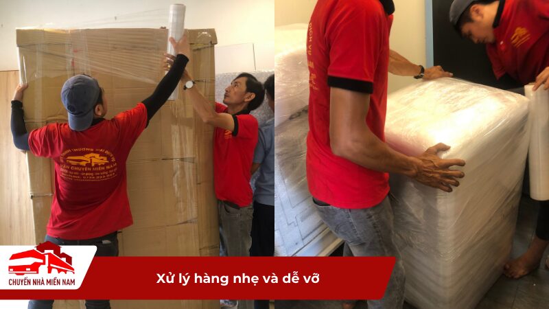 Phân loại xử lý hàng hoá nhẹ và dễ vỡ