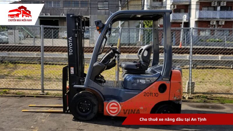 cho thuê xe nâng dầu tại An Tịnh