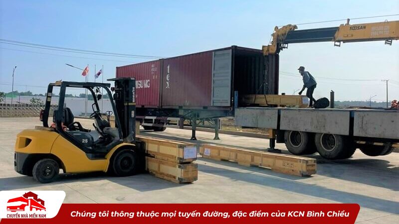 Chúng tôi thông thuộc mọi tuyến đường, đặc điểm của KCN Bình Chiểu
