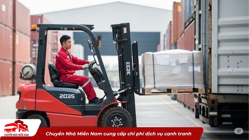 Chuyển Nhà Miền Nam cung cấp chi phí dịch vụ cạnh tranh