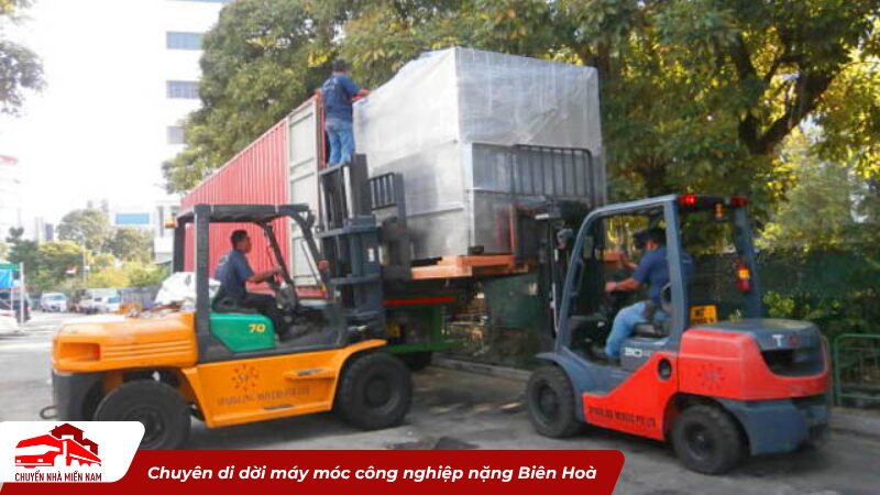 chuyên di dời máy móc công nghiệp nặng Biên Hoà