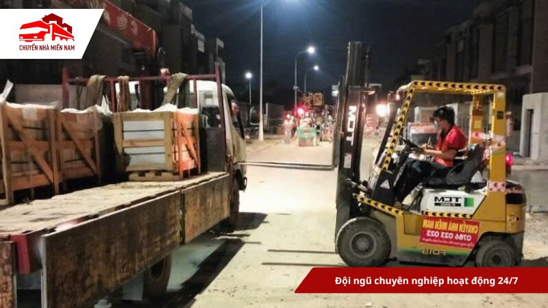 Đội ngũ chuyên nghiệp hoạt động 24/7