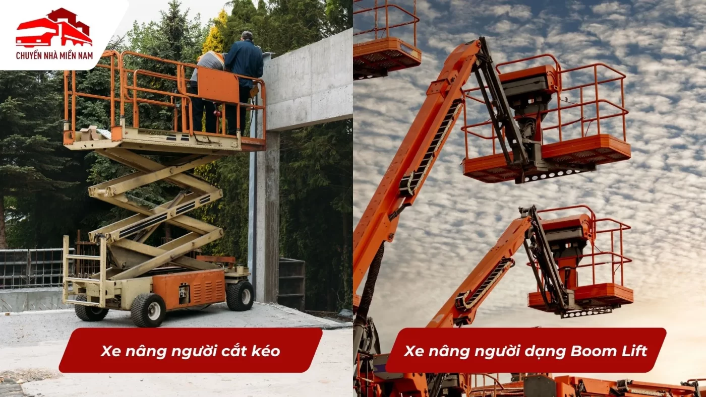 Các loại xe nâng người