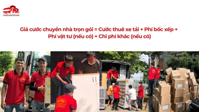 Cách tính chi phí chuyển nhà trọn gói