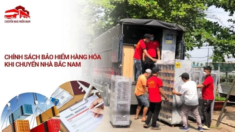 chính sách bảo hiểm hàng hóa khi chuyển nhà Bắc Nam