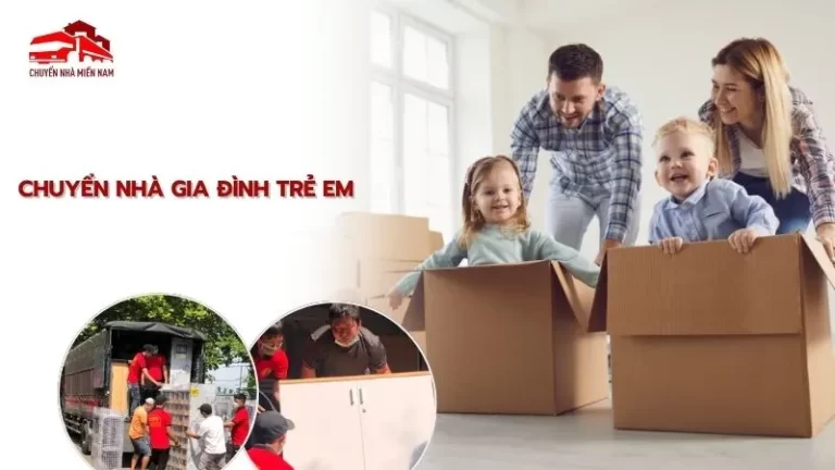 Lưu Ý Khi Chuyển Nhà Gia Đình Trẻ Em