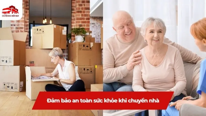 Đảm bảo an toàn sức khỏe khi chuyển nhà