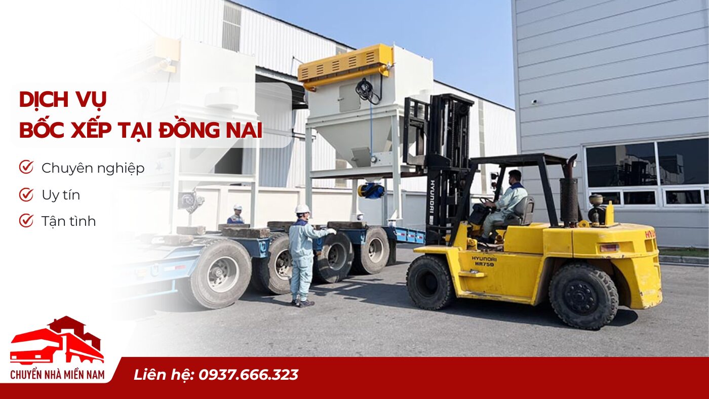 Dịch vụ bốc xếp Đồng Nai trọn gói
