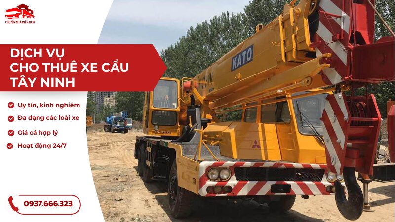 Dịch Vụ Cho Thuê Xe Cẩu Tây Ninh